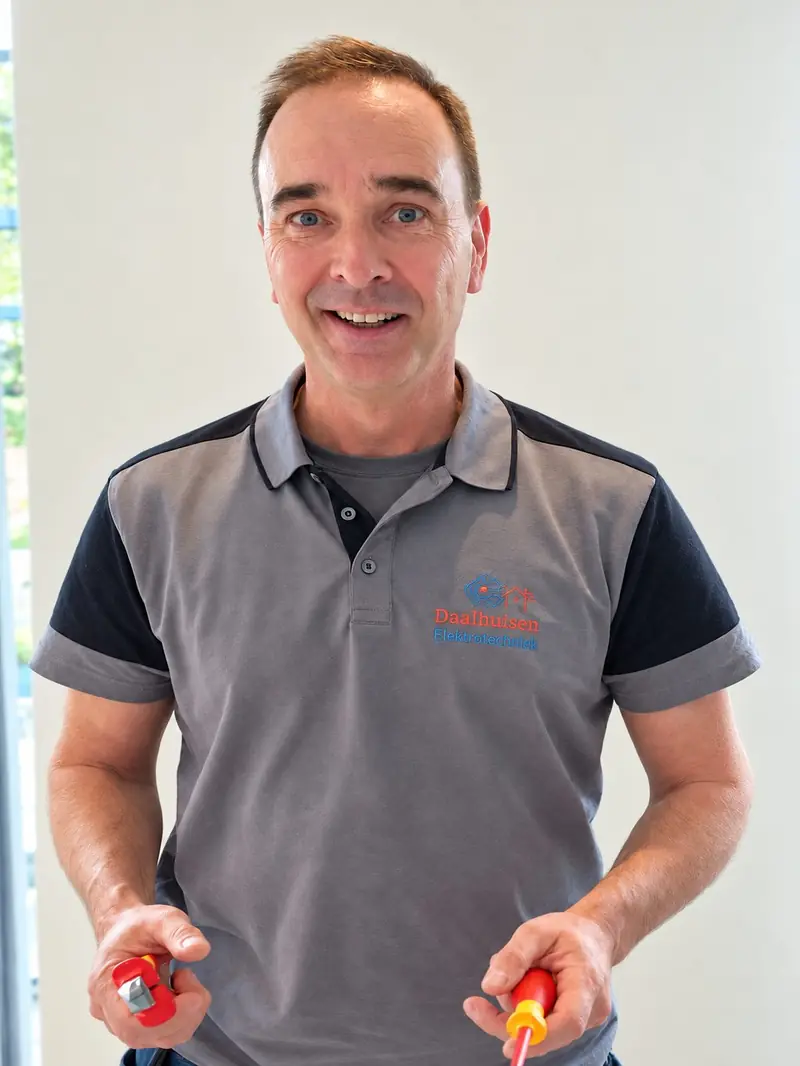 Marc Daalhuisen, elektricien in Maarssen